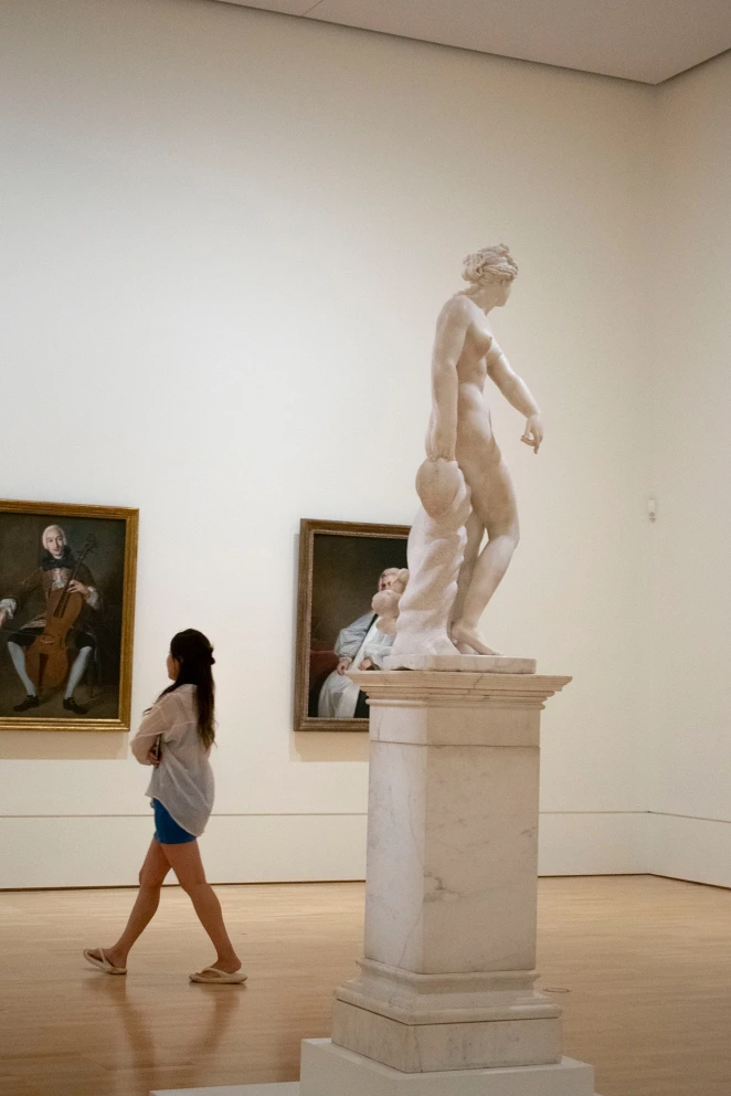 Museum sculpture gallery